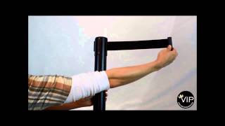 Assembly Instructions for Retractable Belt Stanchions