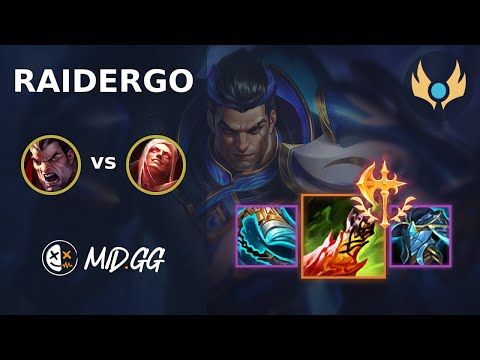 MID.GG: [ RaiderGO ] Darius TOP vs Vladimir | EUW CHALLENGER | LOL Season 2025