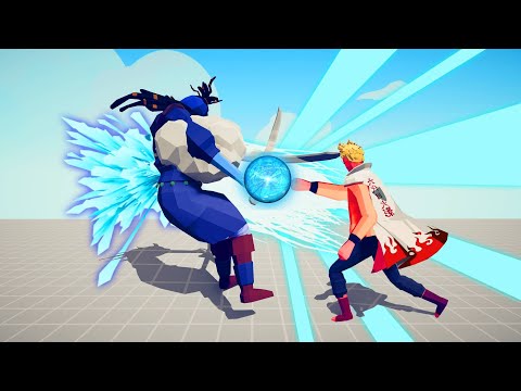 RASENGAN NARUTO VS EVERY UNIT | TABS - Totally Accurate Battle Simulator