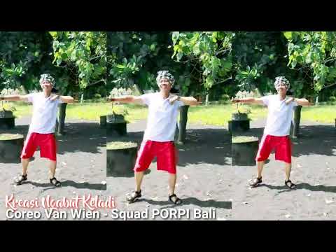 Kreasi Ngabut Keladi | Van Wien - Squad Of PORPI Bali