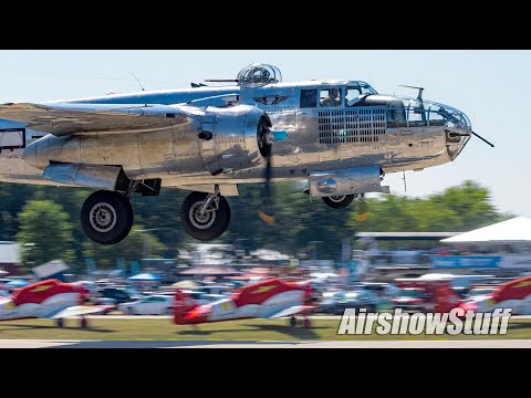 From the Pyro Field! Friday Warbird Spectacular - EAA AirVenture Oshkosh 2023