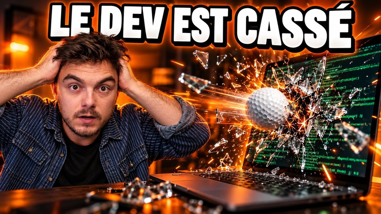 Pas développeur, il crée un golf et une appli avec Claude