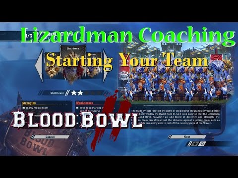 Blood Bowl 2 Lizardman Coaching