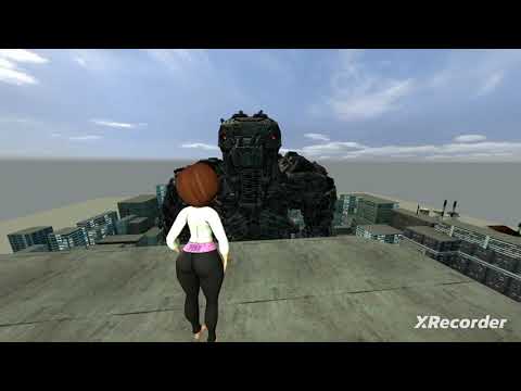 Elastigirl vs MechaGodzilla - (Elastigirl wins) THE INCREDIBLES