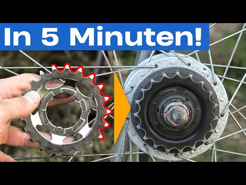Nabenschaltung Ritzel wechseln – Shimano