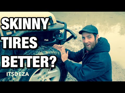 Skinny Mud Tires? Good Or Bad?