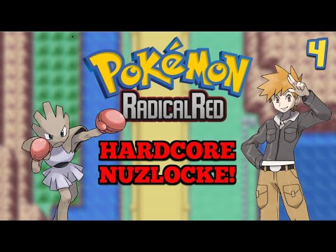 Nugget Bridge Pt.1 | Pokemon Radical Red Hardcore Nuzlocke | Episode 4