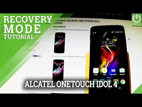 Recovery Mode in ALCATEL ONE TOUCH IDOL 4 - Enter / Quit Recovery