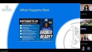 Prospective Transfer Student Virtual Information Session