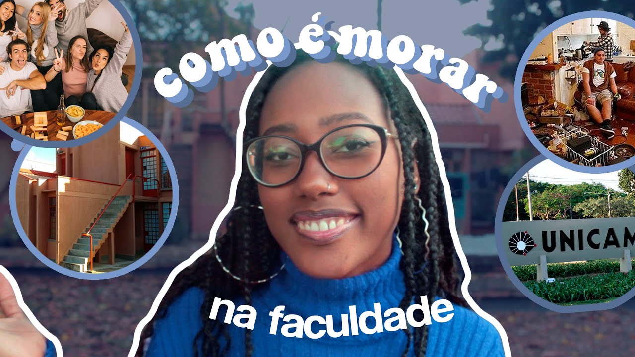 COMO É MORAR NA FACULDADE?! - moradia estudantil, repúblicas e + | by Mandy