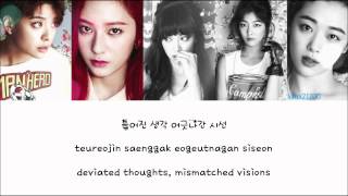 f(x) - Ending Page [Hangul/Romanization/English] Color &amp; Picture Coded HD