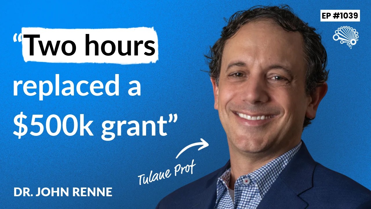 Why a Tenured Professor Went Back to School for AI (with John Renne)