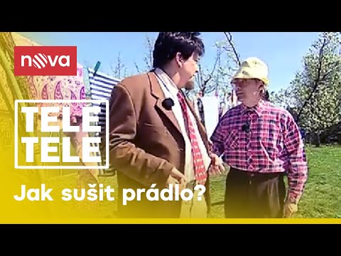 Zlepšováček nejen na sušení prádla I Tele Tele I Voyo