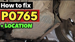 OBD Code p0765 Guide to Repair