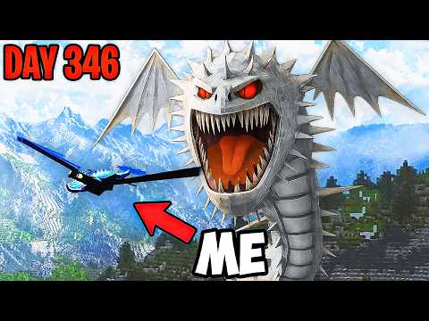 1 YEAR In How to Train Your Dragon Minecraft Mod [FULL MOVIE]