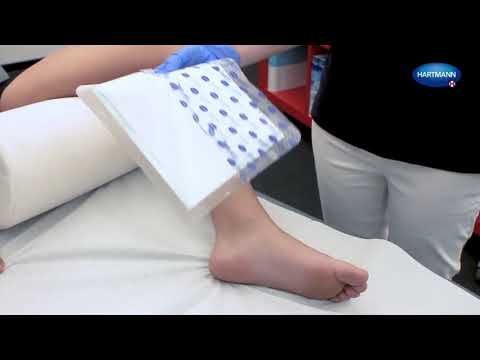 Application of Zetuvit® Plus Silicone Border