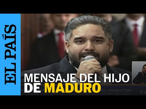 'NICOLASITO': EL hijo de NICOLÁS MADURO envía un mensaje a su padre detenido | EL PAÍS