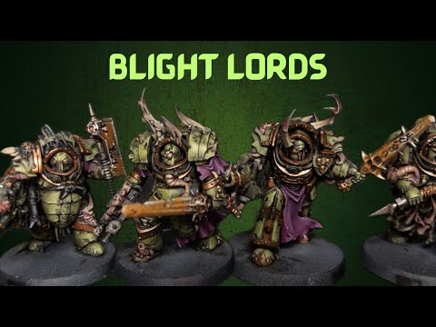 Death Guard: Batch Painting Blightlord Terminators