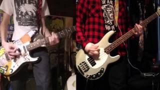 Black Flag - Nervous Breakdown Guitar &amp; Bass Cover (Collab)