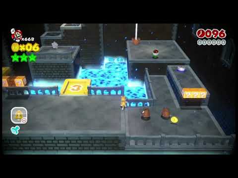 Super Mario 3D World 5-3 Speedrun - Time: 6 (Tied WR)