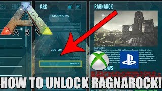 ARK - HOW TO UNLOCK RAGNAROK! - SIMPLE AND EASY! -