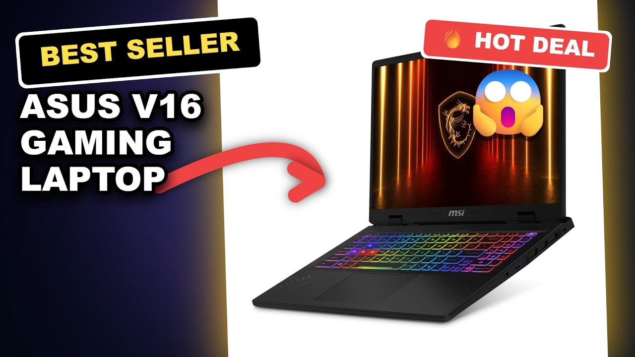 ASUS V16 Gaming Laptop Review: Is the Intel Core i7 & NVIDIA RTX 5060 Combo Worth It? review video