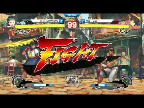 USFIV - HumanBomb [Sakura] x Mago [Yang] - Capcom Cup 2015