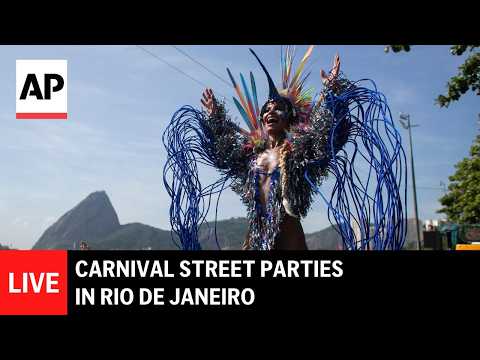 Rio Carnival 2026 LIVE: Street parties in Rio de Janeiro, Brazil