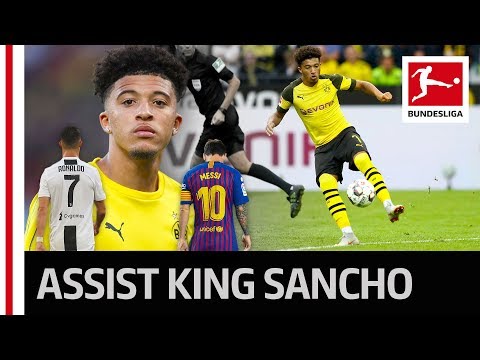 Jadon Sancho - Europe's Assist King - Better Than Messi, Ronaldo & Co.