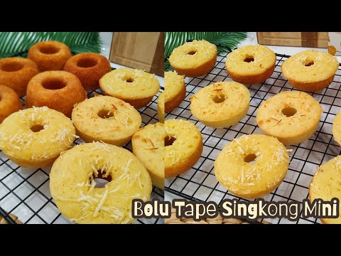 Cara Membuat Bolu Tape Singkong Mini | Moist & Lembut