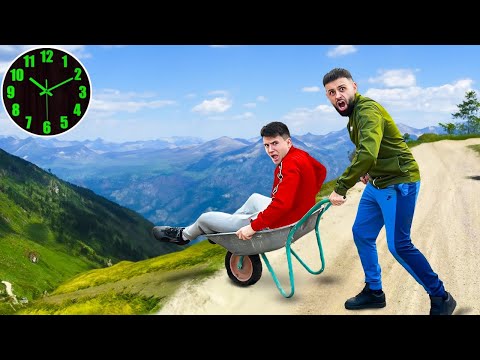 Ceasul decide ce Provocări facem ! *Râs si Panaramă* PART. 2