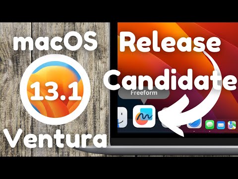 macOS Ventura 13.1 RC - What's New?