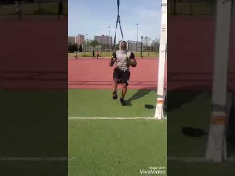 Dark Knight doing a full body work TRX #bleedforreps