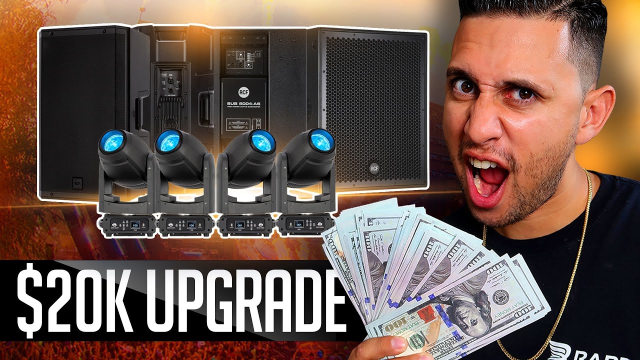 DJ Gig Log: I Spent $20K Upgrading My DJ Setup | RCF ART 945, 8004 Subs & ADJ Focus Hybrids
