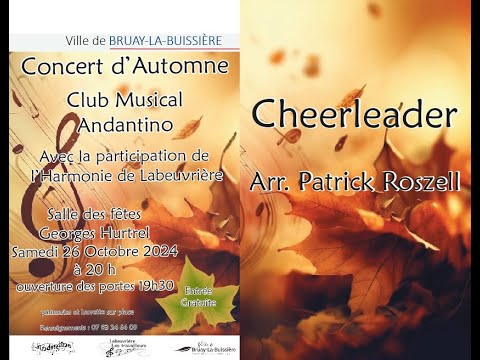 Cheerleader, Omi, Arr. Patrick Roszell, Club musical Andantino Bruay-la-Buissière