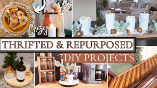 ⭐THRIFTED & REPURPOSED HOME DECORATING DIY PROJECTS for a COZY HOME that you WILL LOVE