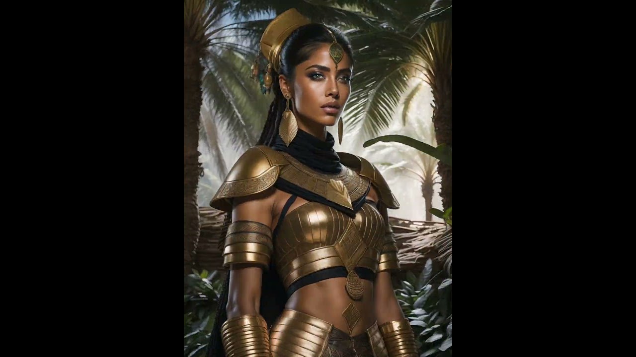 Amazon queen #stablediffusion #deforum #art #ai #amazon #woman #queen #warrior #nature #fyp #armor