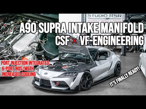 CSF x VF MK5 Supra manifold testing (Part 1)