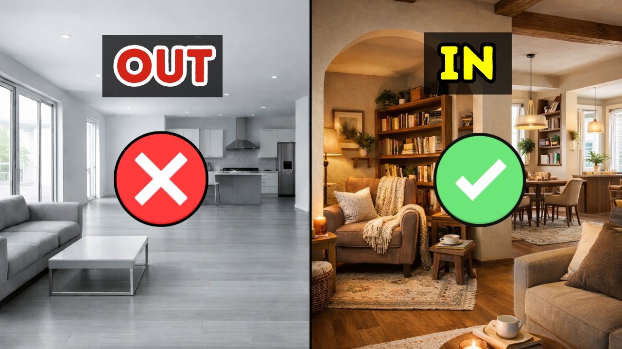 The Open Concept is OUT  (5 Home Trends for 2026)