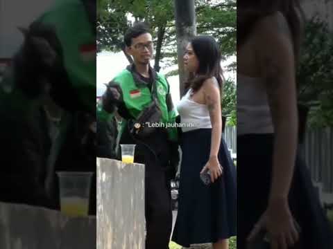 godaan ojol cewek waw #shorts #prank