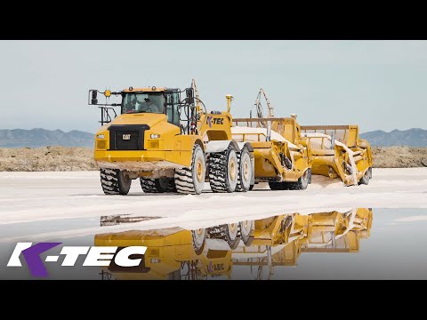 Salt Mining With Scraper Trains