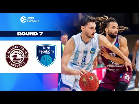 Lietkabelis Panevezys - Turk Telekom Ankara | Round 7 | EuroCup Basketball 2025-26