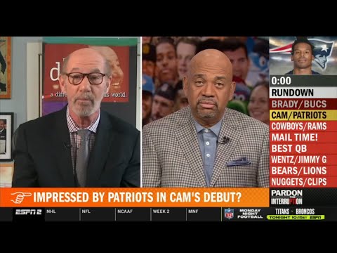 ESPN Pardon The Interruption | Michael Wilbon "Impressed" by Patriots in Cam Newton's debut?