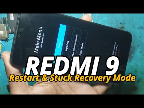Redmi 9 - Restart & Stuck Recovery Mode Solution