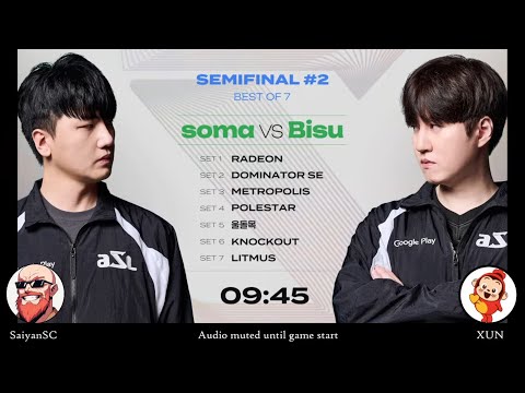 [ENG] ASL S20 Ro.4 Match 2 (Soma vs Bisu) - ASL English (StarCastTV English)