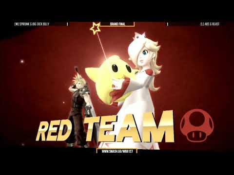 Ultra WBB #127 | [W] Spirunk & Big Dick Billy vs [L] Abs & Beast - Grand Final - Super Smash Bros. f