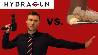 Physiotherapist Explains How to Treat Foot Pain at Home | HYDRAGUN vs. Plantarfasciitis