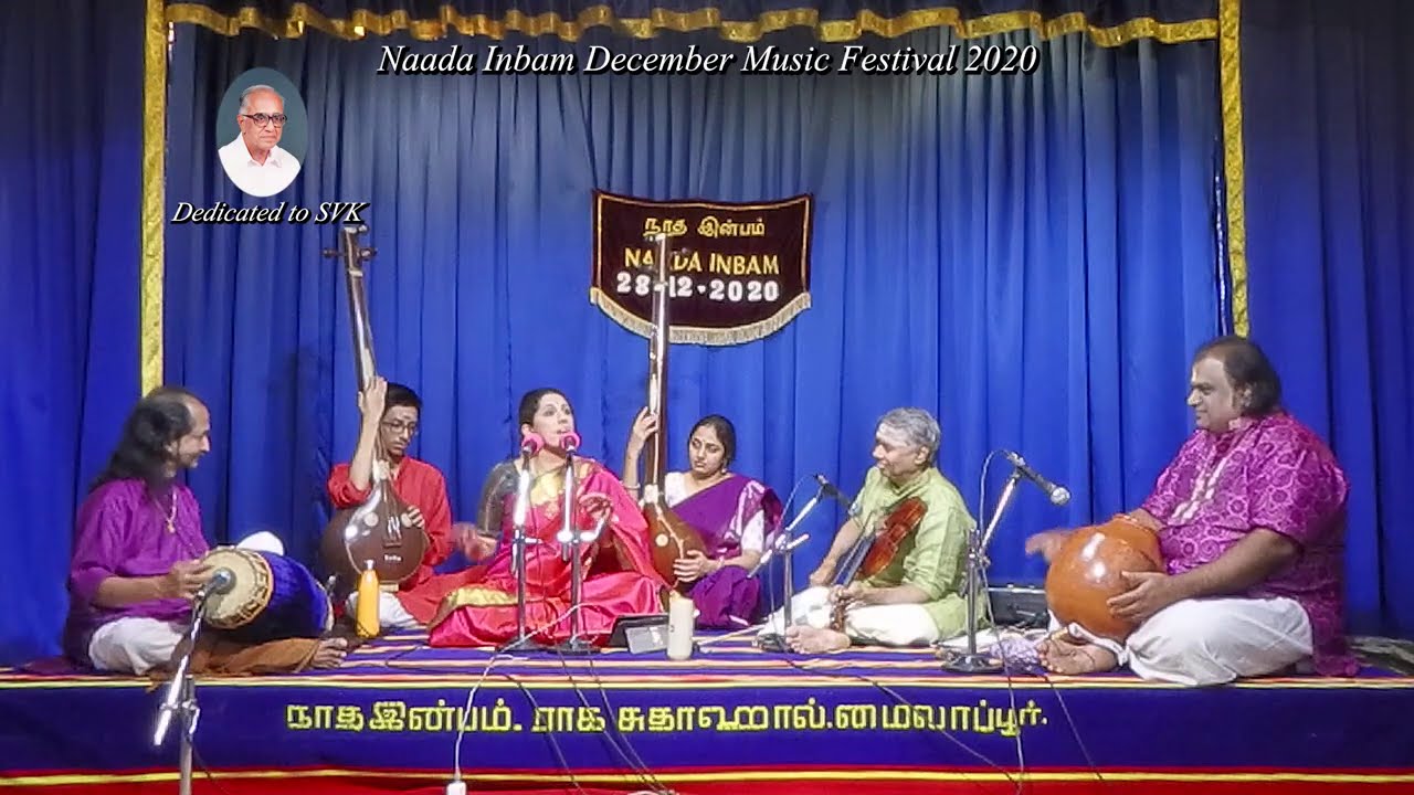 Vidushi Amritha Murali for Naada Inbam December Music Festival 2020