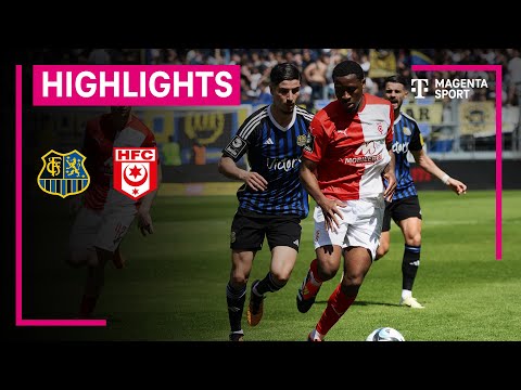 1. FC Saarbrücken - Hallescher FC | Highlights 3. Liga | MAGENTA SPORT