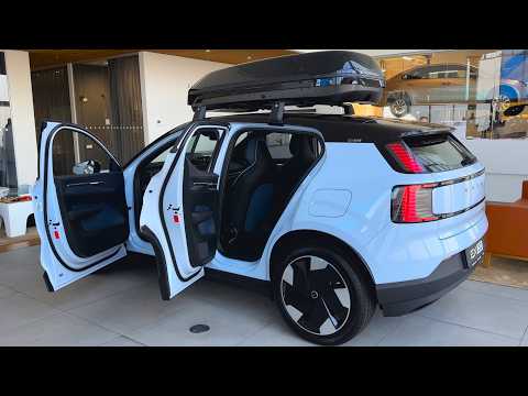 2025 Blue Volvo EX30 - in depth Walkaround 4K